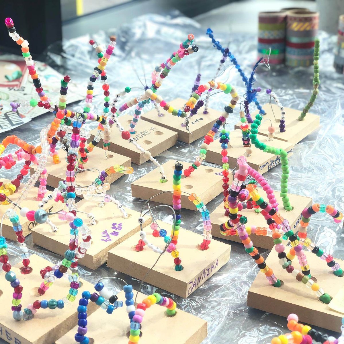 een 3D werkje van knutsel knotsel